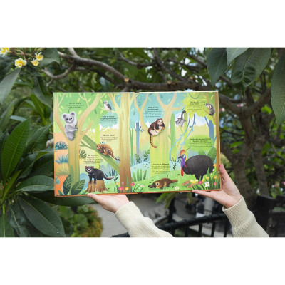 Sách - Khổng Lồ Về Động Vật Hoang Dã - Big Book Of Wild Animals - Đinh Tị Books