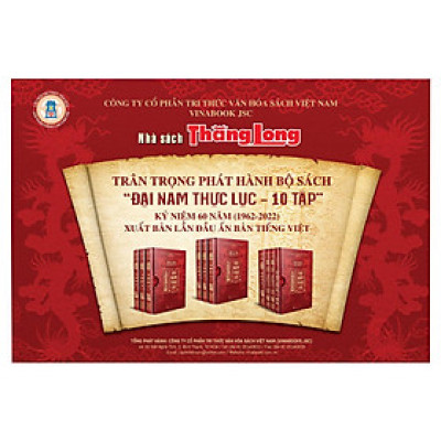 Đại Nam Thực Lục (Trọn bộ 10 tập)