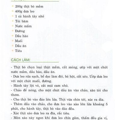 Món Ăn Ngày Thường (Tái Bản)