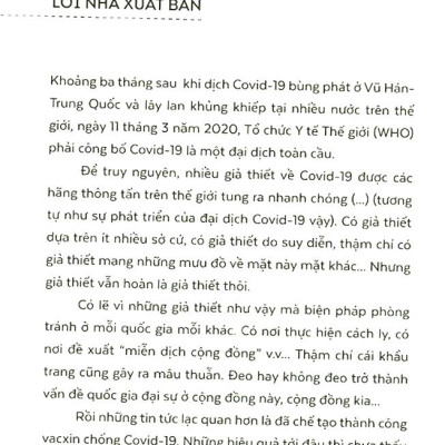 Vén Màn Bí Ẩn Covid-19 - Và Những Virus Chết Người Khác Trong Lịch Sử