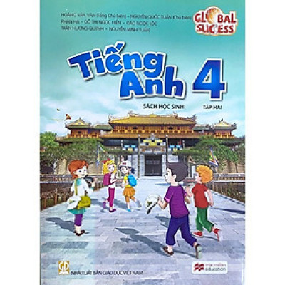 Sách Tiếng Anh 4, - Global Success - GD