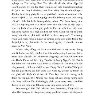 Thủ tướng Phan Văn Khải và những quyết sách chiến lược (Tuyển chọn tài liệu lưu trữ) xuất bản lần thứ hai - bản in 2024