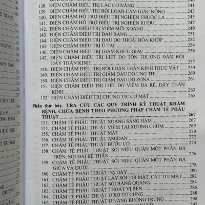 Sách Cẩm Nang Tra Cứu Quy Trình Kỹ Thuật Chuyên Ngành Y Học Cổ Truyền - V2046T