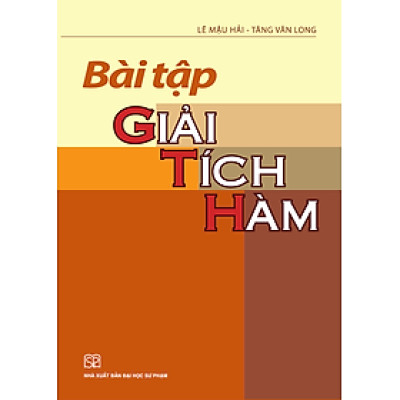 Sách - Bài tập giải tích hàm