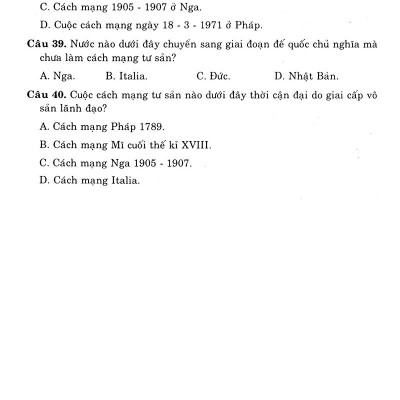 Luyện Thi Trung Học Phổ Thông Quốc Gia 2019 - Khoa Học Xã Hội