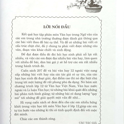 207 Đề Và Bài Văn Hay Lớp 12 - Theo chương trình GDPT mới