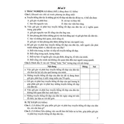 Sách - Đề Kiểm Tra, Đánh Giá Giáo Dục Công Dân 8 (Dùng Kèm SGK Kết Nối Tri Thức Với Cuộc Sống) - HA