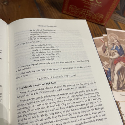 (Tác phẩm kinh điển mọi thời đại - Bìa cứng áo ôm) KINH THÁNH - TÂN ƯỚC - Linh mục Nguyễn Thế Thuấn dịch – Omegaplus