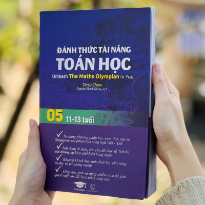 Sách Đánh Thức Tài Năng Toán Học 4, 5, 6 ( Combo 3 Cuốn ) - Tổng hợp kiến thức toán học lớp 4 đến lớp 7, Hiệu sách Genbooks