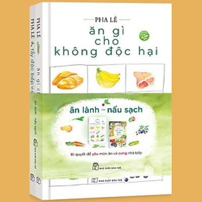 Combo 2 Cuốn: Ăn Lành - Nấu Sạch