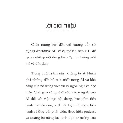 Chat GPT - Ứng Dụng Trí Tuệ Nhân Tạo Trong Công Việc