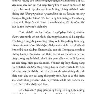 Sách - Vượt Qua Âu Lo Khi Làm Cha Mẹ