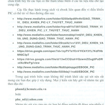 Lập Trình Với Vi Điều Khiển PIC (Lý Thuyết - Thực Hành) (Tài liệu dùng cho các trường Đại học, Cao đẳng chuyên ngành Điện - Điện tử - Cơ điện tử - Viễn thông - Tự động điều khiển - Kỹ thuật máy tính)