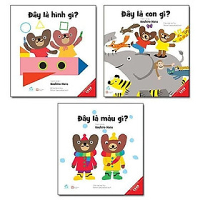 Bộ Ehon Nhật Bản - Tương Tác Phát Triển IQ - Kun Và Ma (Từ 0 - 6 Tuổi) (Bộ 3 Cuốn)