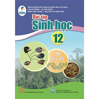Sách Bài tập Sinh học 12 - Cánh Diều - GD