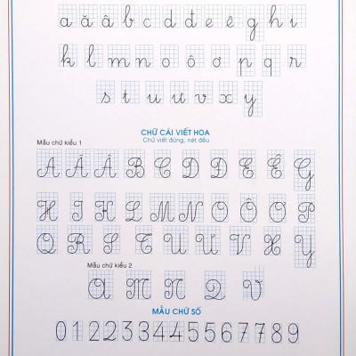 Biên Soạn Theo Chương Trình Sách Giáo Khoa Mới - Vở Luyện Viết 2 - Quyển 1