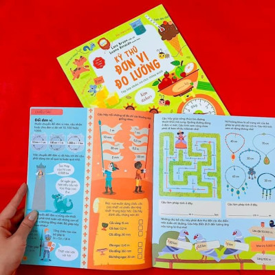 Toán tiêu học tương tác - Kỳ thú đơn vị đo lường - CasaSunshine