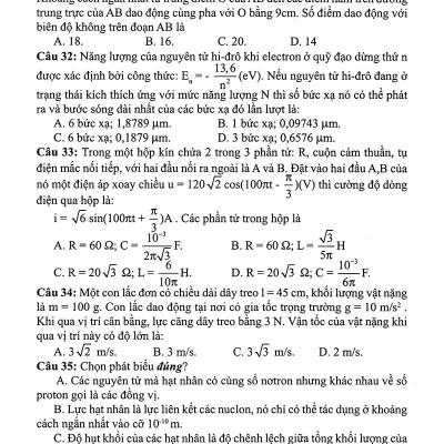 30  Bộ Đề Trắc Nghiệm Luyện Thi THPTQG 2019 - Khoa Học Tự Nhiên (Vật Lí - Hóa Học - Sinh Học)