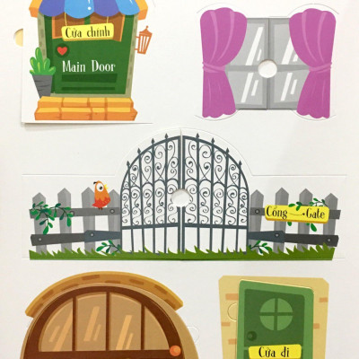 Sách Tương Tác - Lift - The - Flap – Lật Mở Khám Phá - First 100 Word - 100 Từ Đầu Tiên Về Thế Giới Quanh Em