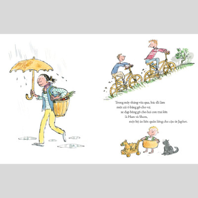 Tác Phẩm Kinh Điển Của Quentin Blake - Chiếc Thuyền Của Bác Thợ Mộc