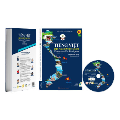 Bộ Sách Tiếng Việt cho người nước ngoài 3 cấp độ Sơ cấp tái bản -Trung cấp - Nâng cao và Khám phá tiếng Việt hiện đại