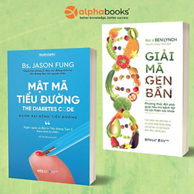 Combo Giải Mã Gen Bẩn + Mật Mã Tiểu Đường