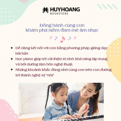 Sách - Tuyển Tập Tiểu Phẩm Piano Măng Non - Sách Học Piano Cho Thiếu Nhi - Huy Hoàng Bookstore
