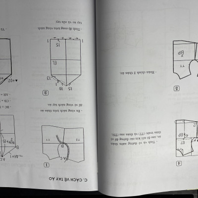 Sách - Kỹ Thuật Cắt May Căn Bản - Các Loại Váy Trang Phục Nam - Nữ - Thiếu Nhi - Năm 2021 - Quỳnh Hương