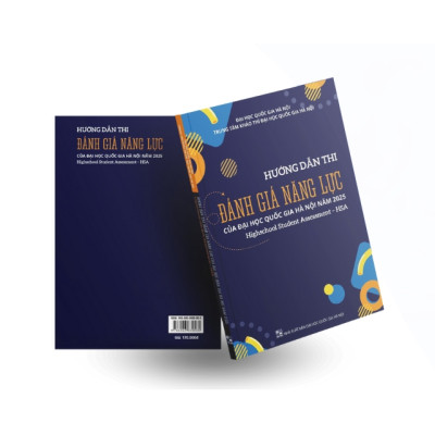 Sách - Hướng dẫn thi đánh giá năng lực của Đại học Quốc gia Hà Nội năm 2025 (Highschool Student Assessment - HSA)