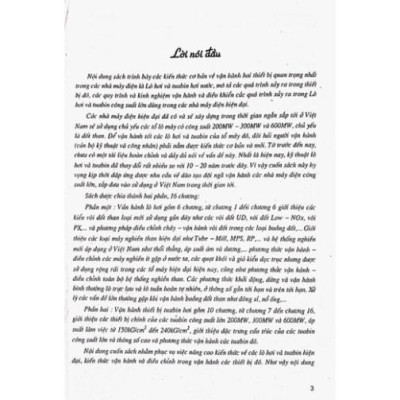 Sách - Vận Hành Thiết Bị Lò Hơi và Tuabin của Nhà Máy Nhiệt Điện (DN)