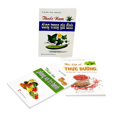 Sách - Thức Ăn Phòng Ngừa Và Trị Bệnh - Trọn Bộ 3 Cuốn - Việt Thư
