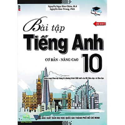 Sách - Combo Bài tập tiếng Anh 10-11-12 (Cơ bản – nâng cao) - Anpha #huongbook
