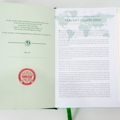 Trái Đất Chuyển Mình - Một Lịch Sử Chưa Kể Về Nhân Loại - Bản Đặc Biệt - Bìa Vải