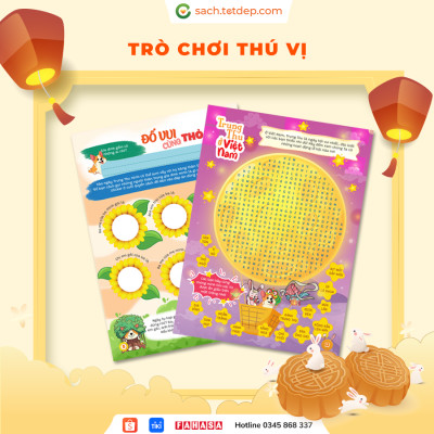 Sách truyện tương tác thiếu nhi - Vui cùng Sen sún: Rước Đèn Trung Thu (Bìa mềm)