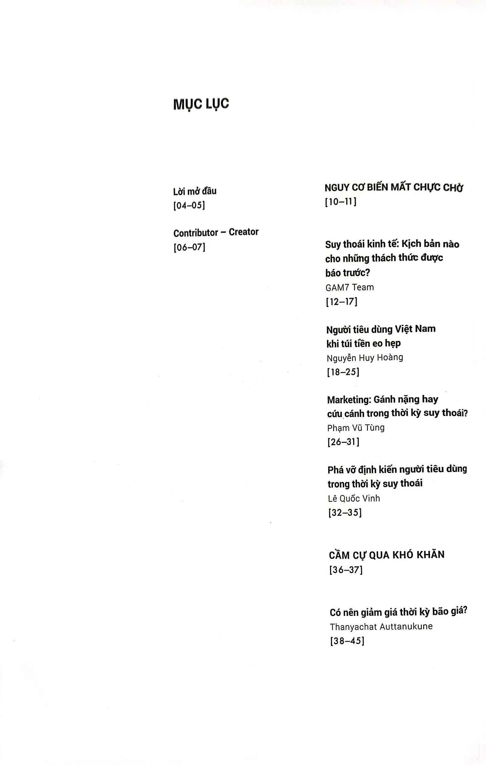 Gam7 Book No.17 - Marketing Trong Thời Kỳ Suy Thoái (Biến Mất, Cầm Cự Hay Bước Đà Vươn Lên)