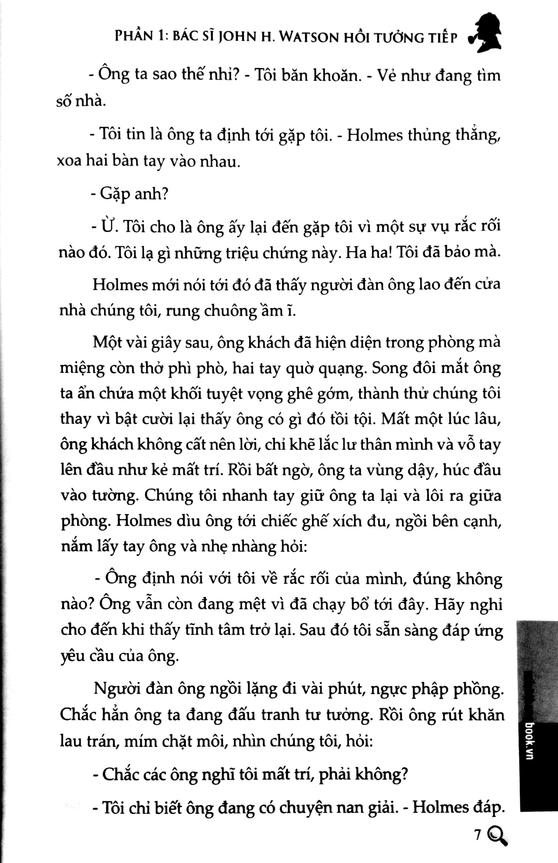 Sherlock Holmes Toàn Tập - Tập 2 (Bìa Cứng) (Tái Bản 2021)