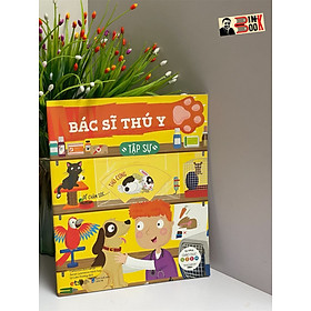 BÁC SĨ THÚ Y – Tập sự – Nhiều tác giả – ETS – Alphabooks – NXB Dân Trí (Bìa mềm)