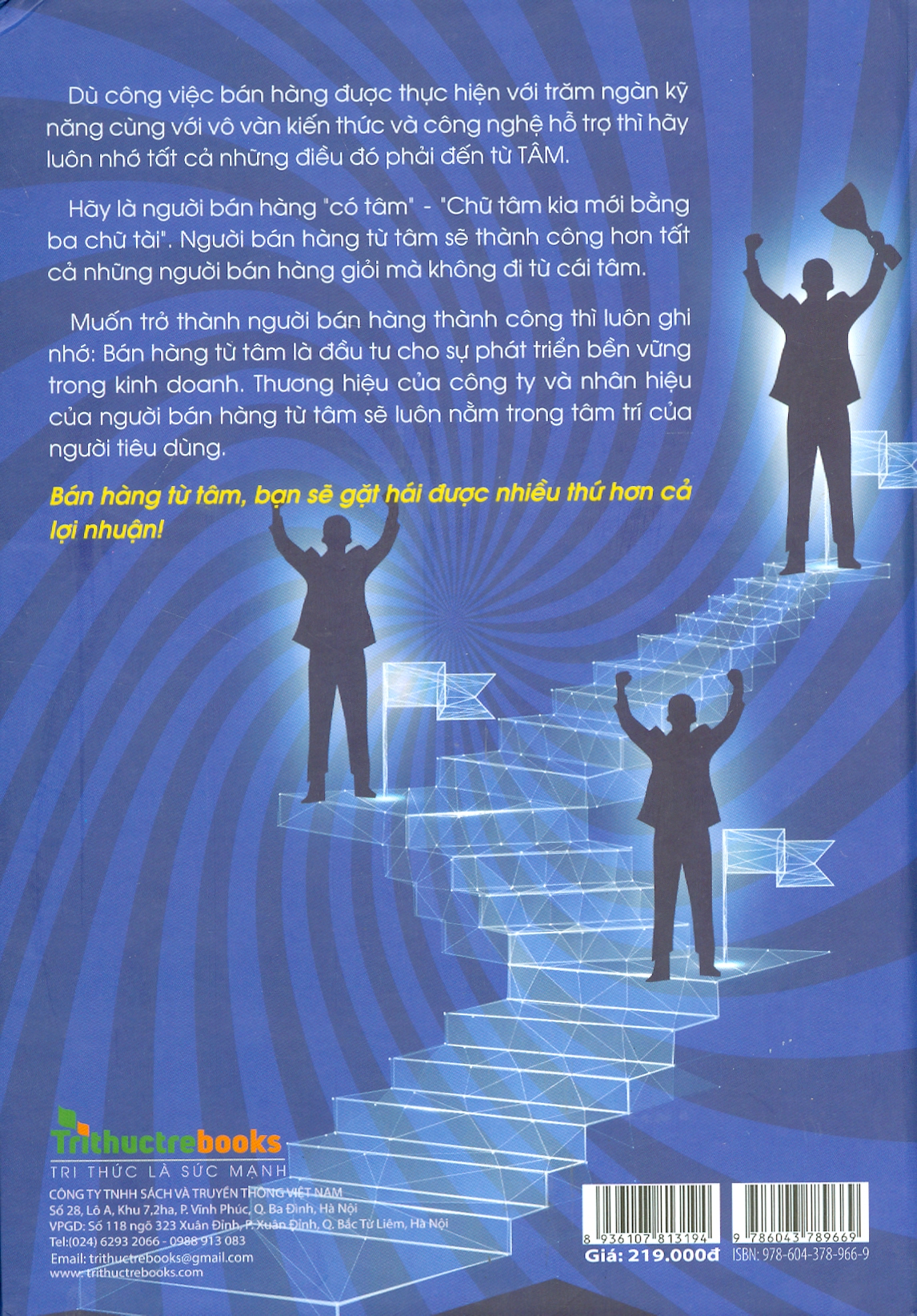 Trở Thành Thủ Lĩnh Bán Hàng - Bán Hàng Từ Tâm Nâng Tầm Thương Hiệu (Bìa cứng)