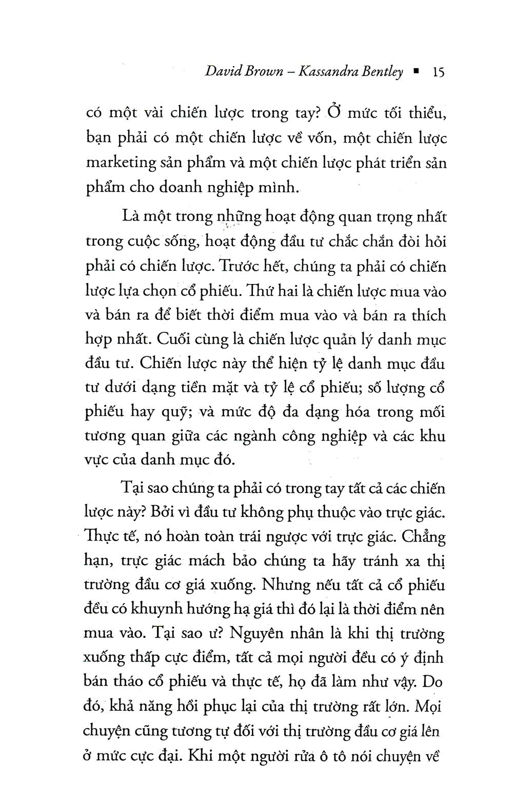 Chiến Lược Đầu Tư Chứng Khoán (Tái Bản)