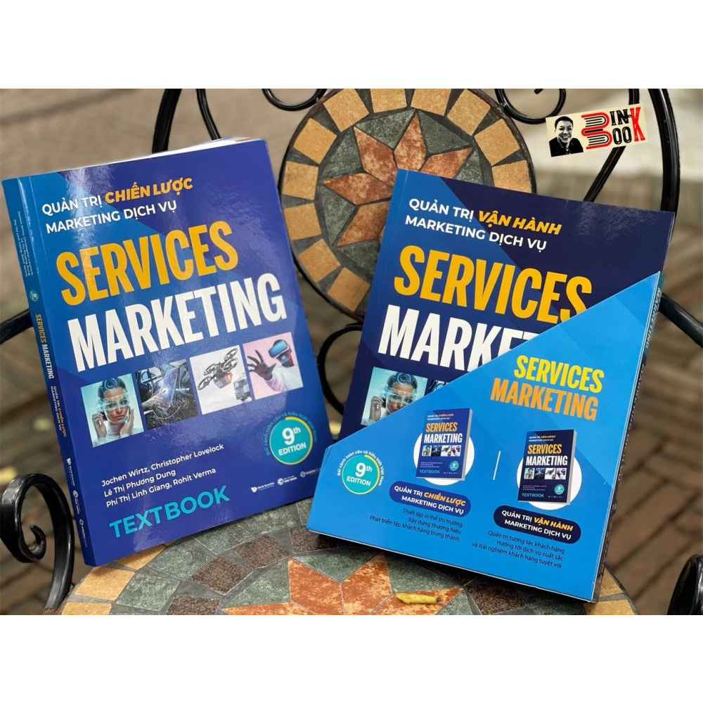 Sách - Bộ sách Services Marketing