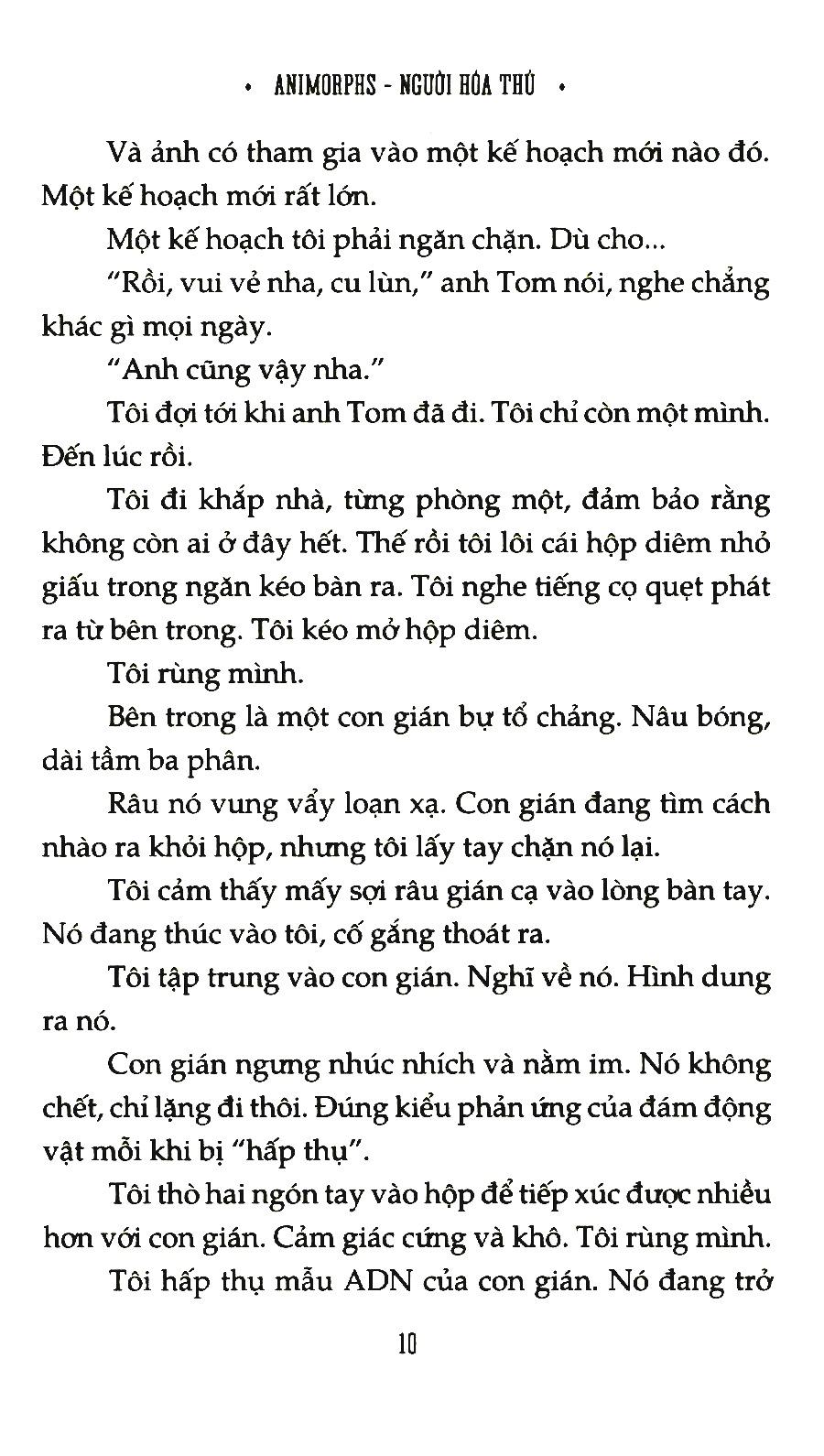 Animorphs - Người Hóa Thú - Tập 6: Tù Nhân