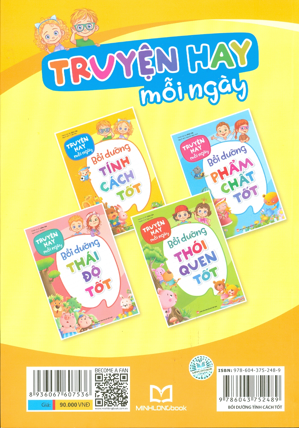 Truyện Hay Mỗi Ngày - BỒI DƯỠNG TÍNH CÁCH TỐT (Bản in màu)