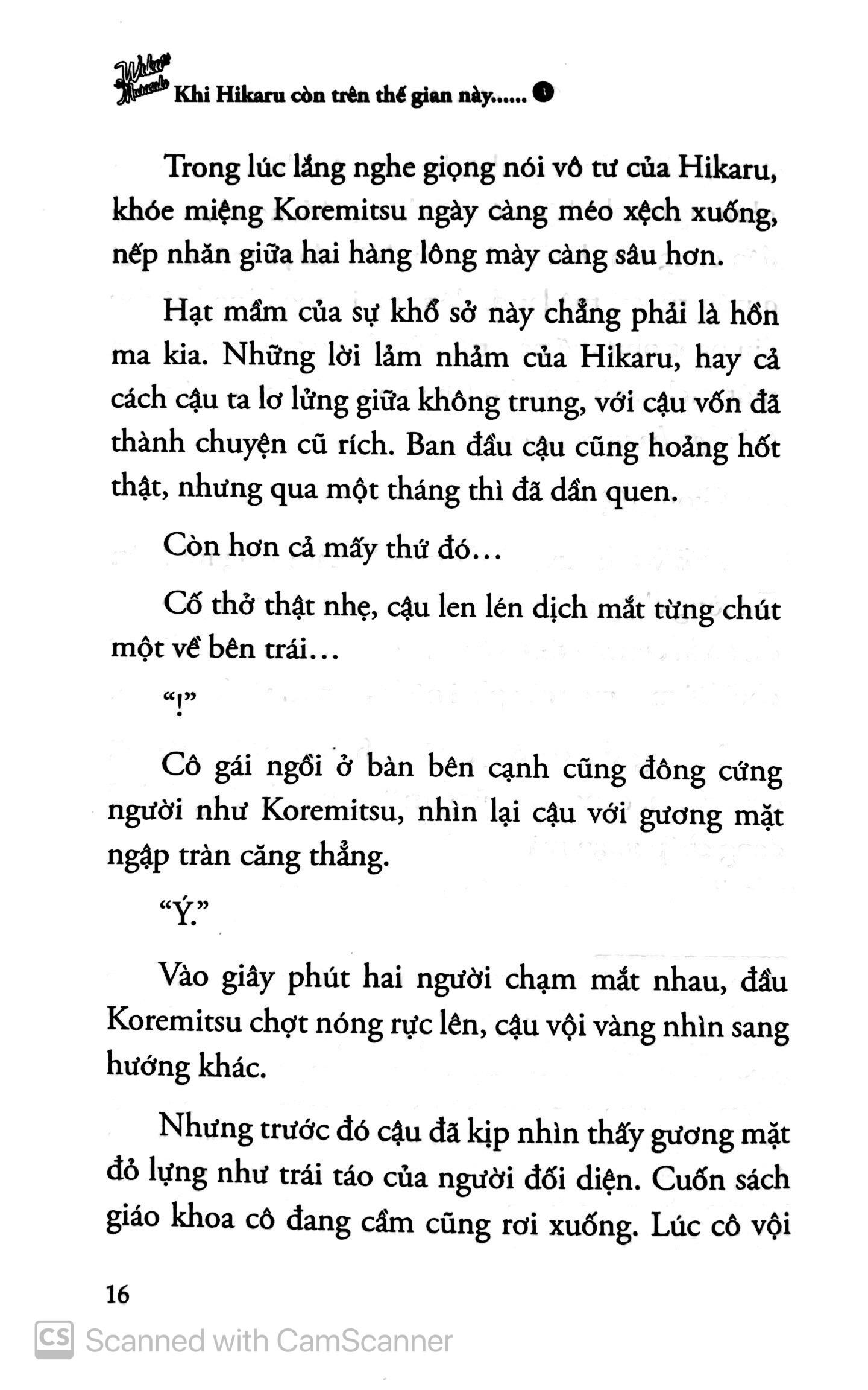 Khi Hikaru Còn Trên Thế Gian Này……Waka Murasaki