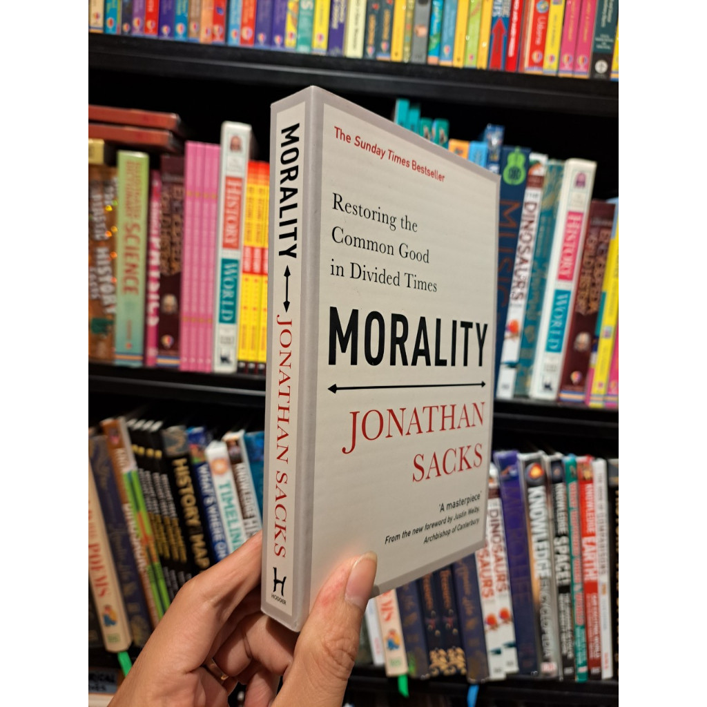 Sách - Morality by Jonathan Sacks - Philosophy/Nonfiction in English
