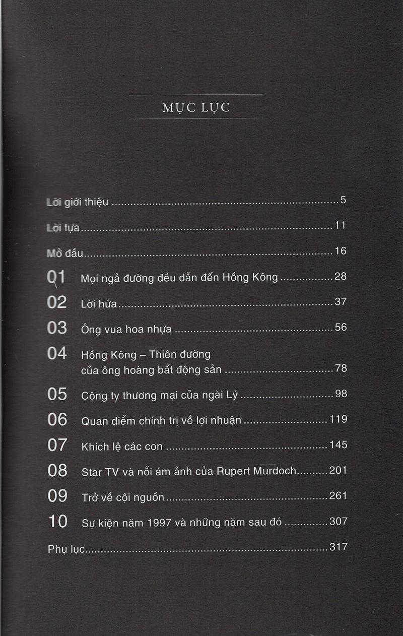 Lý Gia Thành – “Ông Chủ Của Những Ông Chủ” Trong Giới Kinh Doanh Hồng Kông (Tái Bản)