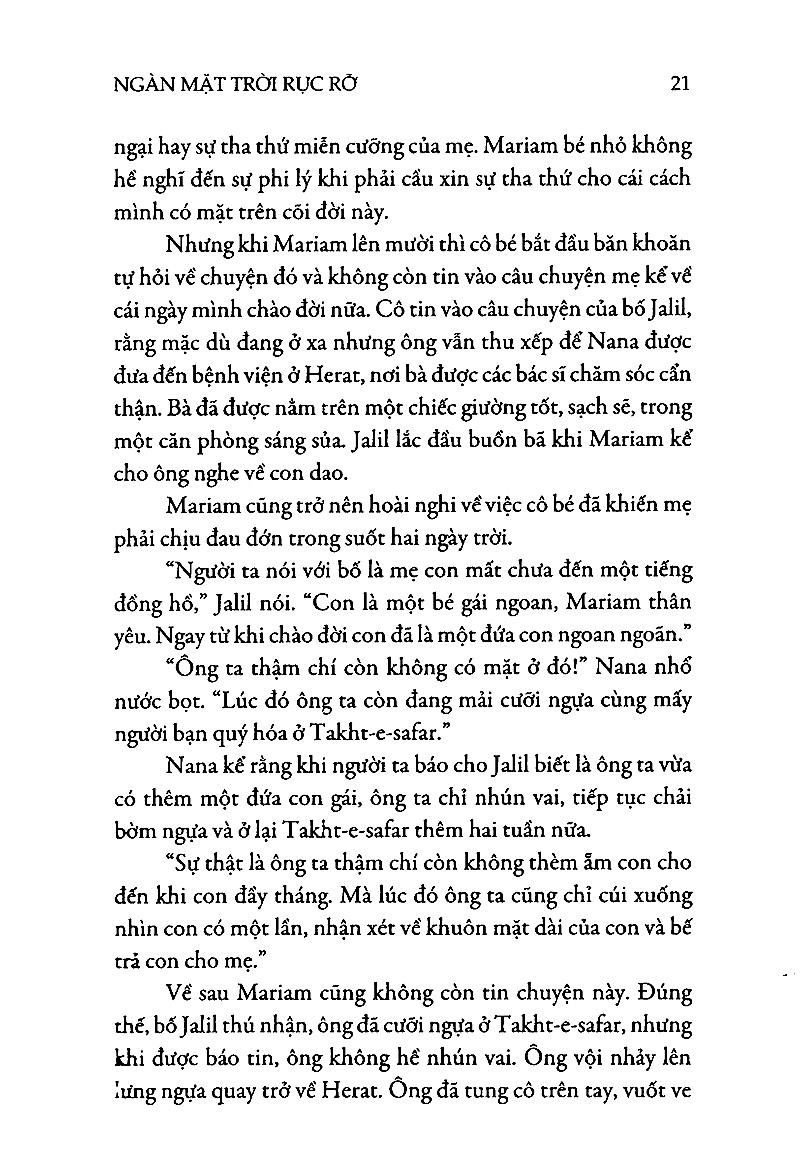 Ngàn Mặt Trời Rực Rỡ (Tái Bản)
