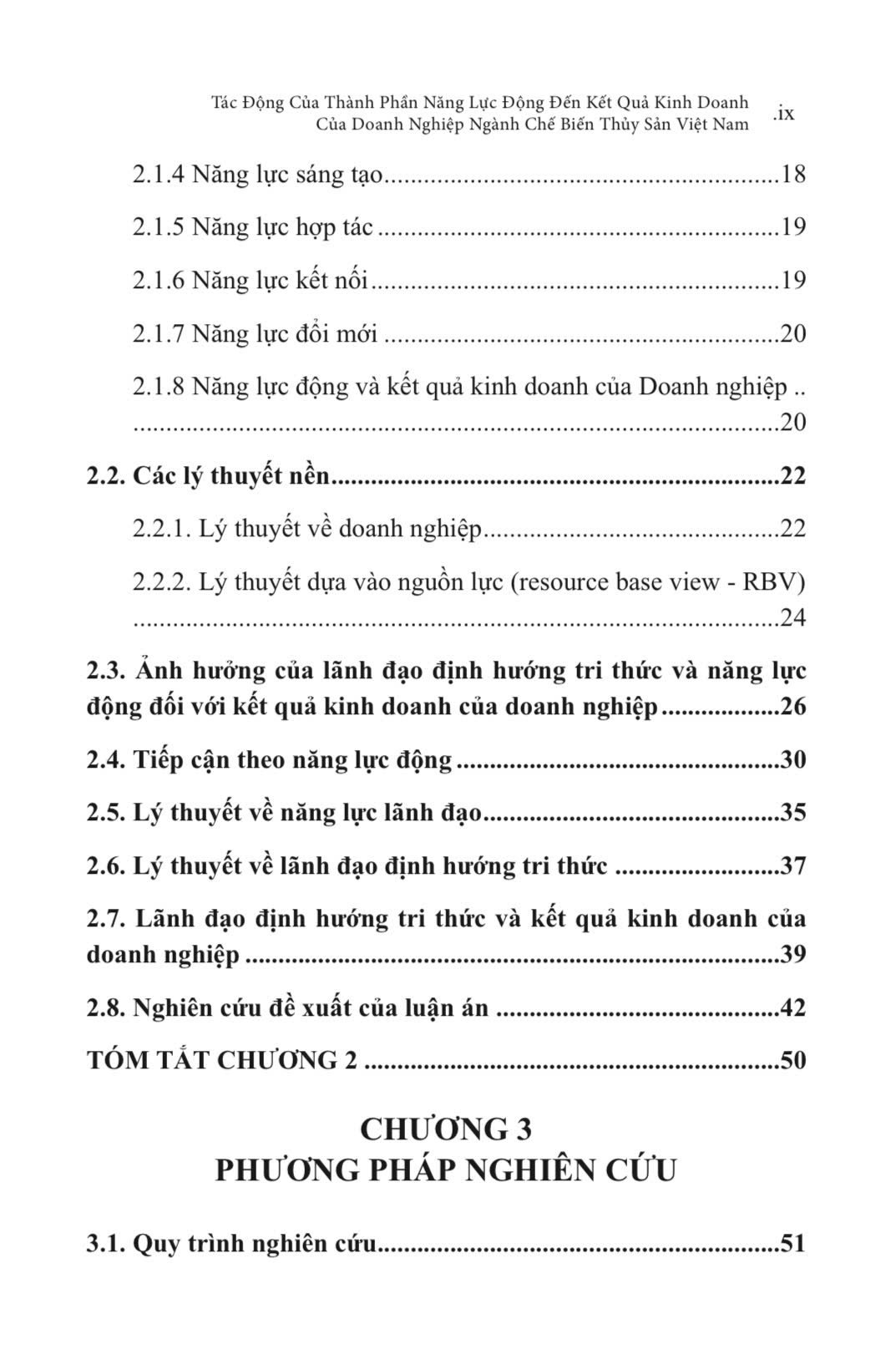 Sách Chuyên Khảo Tác Động Của Thành Phần Năng Lực Động Đến Kết Quả Kinh Doanh Của Doanh Nghiệp Ngành Chế Biến Thuỷ Sản Việt Nam
