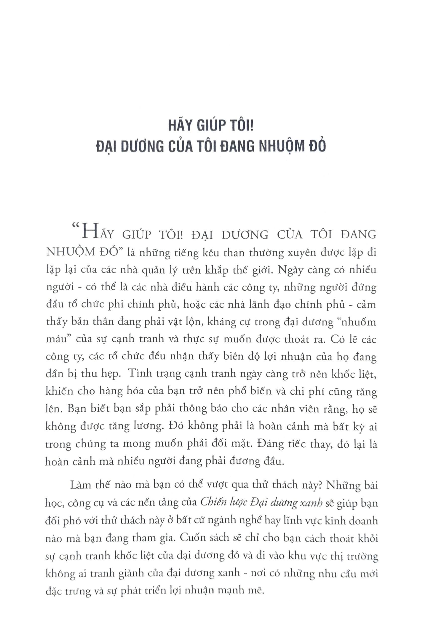 Blue Ocean Strategy - Chiến Lược Đại Dương Xanh (Bìa Cứng) (Tái Bản)