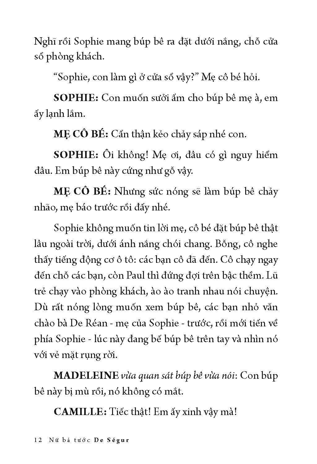 Nỗi bất hạnh của Sophie - Văn học Pháp - Tác phẩm chọn lọc