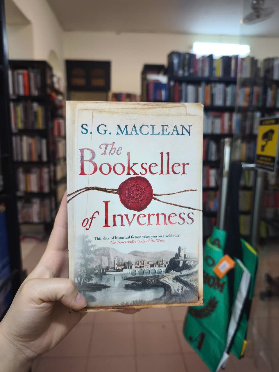 Sách - The Bookseller of Inverness by S.G. MacLean - Historical Fiction /Fiction/ Mystery in English
